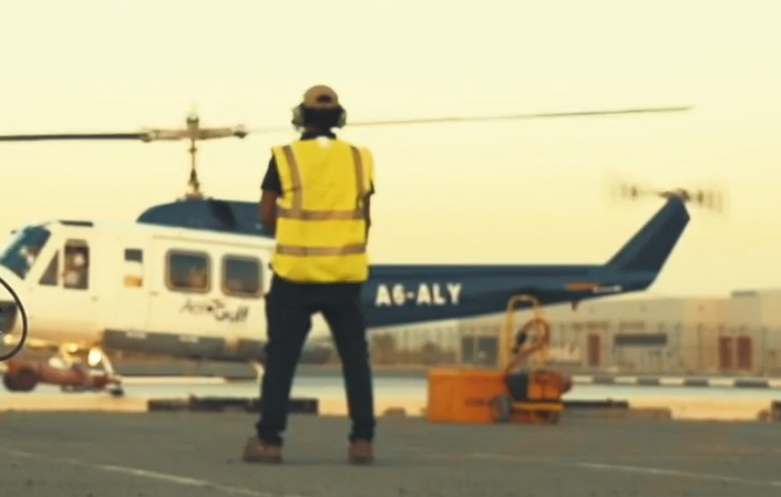 Exploring Helicopter Filming in Dubai with Space Drone 